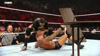 Raw: Джон Сина против Рэнди Ортона — Tables Match