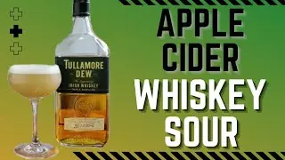 APPLE CIDER WHISKEY SOUR | Cocktail Recipe