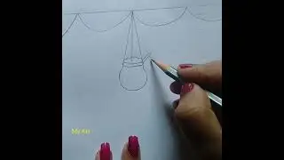 Janmashtami special drawing  dahi handi#dahi handi drawing       easy stepbystep#ytshort#short video