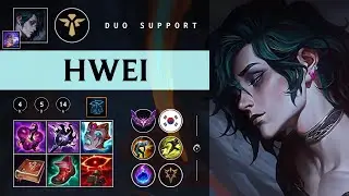 Hwei Support vs Karma - KR Master Patch 26.02