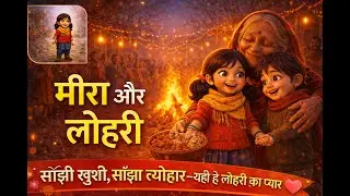मीरा और लोहरी #lohri #lohriparty #moralstories #moralstory #kidsmoralstory  #KidsKahaniWorldYT