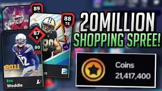 20+ Million Coin Shopping Spree! #MaddenMobile21