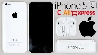 Оригинальный iPhone 5c с Китая (Aliexpress) Распаковка