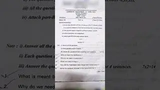 8th class Social SA2 question paper 2023 Telangana board#8thclassquestionpaper