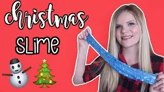 MAKING CHRISTMAS SLIME | DIY SLIMES | FIRST TIME | Kortney and Karlee