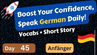 Your Daily German Boost! Day #45: praktisch, unpraktisch, gut | Beginner Vocabs + Speaking Practice