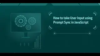 How to take User Input using Prompt Sync in JavaScript Node JS