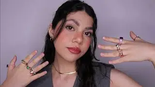 ASMR inaudible & sonidos con anillos (fast and aggressive) | Dámaris ASMR♡