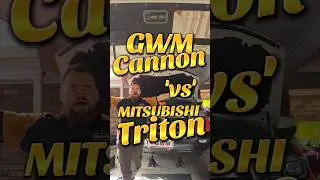 GWM CANNON vs MITSUBISHI TRITON#gwm #cannon #triton #Mitsubishi #resale #review #comparison #pseries