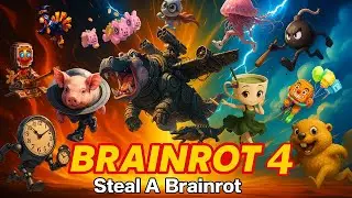 Brainrot Anime Opening Song Pt. 4 | Official MV | Steal a Brainrot Characters