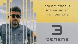 Palme Enerji TYT Denemesi 3.Deneme &Ccedil;&ouml;z&uuml;mleri #tytkimya #denemeler #palmeyayinlari