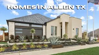 Trophy Homes | Uptown Crossing | Rapport Floor plan | Allen Texas | 55+ Community