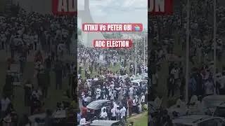 PETER OBI VS ATIKU RALLY IN ABUJA  #adc #atiku #peterobi