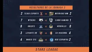 Jornada 2 #StarsLeague | #EPROSeries | #BeAStar | #FIFA21