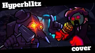 Hyperbl1tz cover Monotone Vs Building with Miron || Friday night Funkin' ||