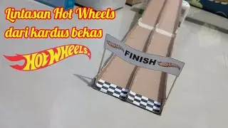 Tutorial Membuat Lintasan Hot Wheels dari Kardus Bekas