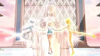 [Steven Universe] 3 Pearls fusion : Salt Crystal (Animation) MMD