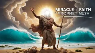 Prophet Musa Parted the Red Sea @HappyEarthed 🌊 #islamichistory
