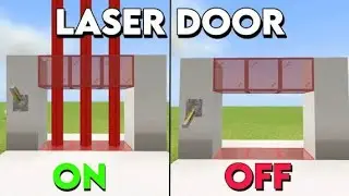 Minecraft Automatic Beacon door Tutorial # viral #Min_Mode