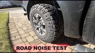 ТЕСТ GOODYEAR WRANGLER DURATRAC НА ШУМ ДОРОЖКИ! (NISSAN FRONTIER)