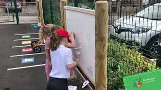 Hollywell Primary School's EYFS Playground Design