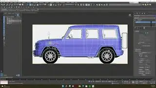 2.2 Modeling the Roof with Low poly - Mercedes Benz G 63(2018) Modeling in 3Ds Max