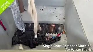 VH-series waste fabric shredder machine