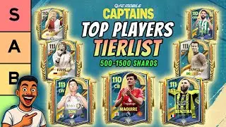 Top players to claim || Captains Event All week players Tierlist || 110-111 OVR || 500-1500 shards 🔥