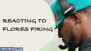 Reaction to Brian Flores being FIRED as Dolphins Head Coach | 2021 NFL