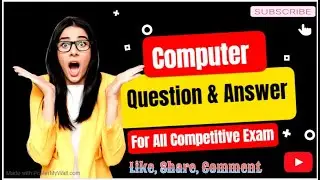 Computer Questions For Competitive Exams | cs2 | csgo |vlw