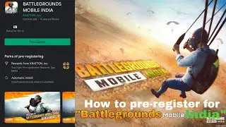 How to pre-register for 