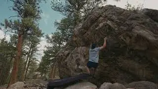 [4K Quality] Phaedra (V2) - Estes Park Bouldering
