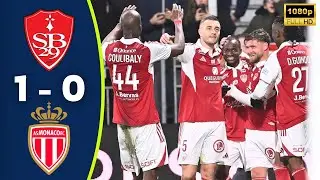 Brest vs Monaco 1-0 Resum&eacute; | Kamory Doumbia Goal | Ligue 1 Highlights | Ludovic Ajorque Red Card 