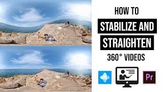 How to stabilize 360 videos and straighten horizons in Adobe Premiere with VR plugins | Gaba_VR
