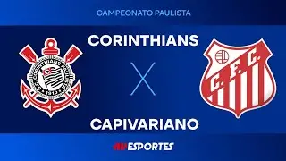 Corinthians x Capivariano - AO VIVO - 05/02/2026 - Paulistão