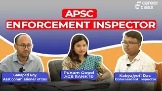 APSC Enforcement Inspector Mock Interview | ACS Rank 10 Punam Gogoi & Ganapati Roy | Kabyajyoti Das