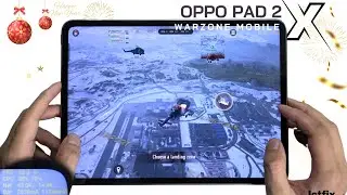 Тестирование Oppo Pad 2 в Call of Duty Warzone | Дисплей Dimensity 9000, 144 Гц