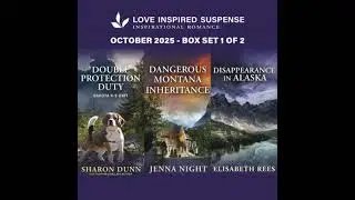 Love Inspired Suspense October 2025 - Box Set 1 of 2 - Elisabeth Rees