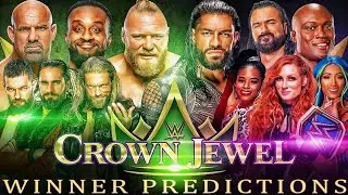 WWE Crown Jewel 2021 Winners Predictions