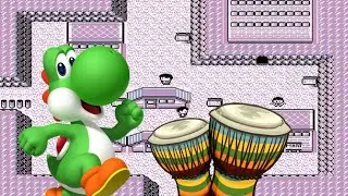 Adding Yoshi drums to unfitting music: Lavender Town - Pok&eacute;mon Red & Blue