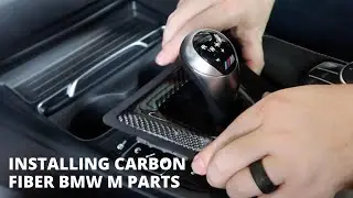 Installing BMW M Parts on my F80 M3 CS - Lots of Carbon Fiber!