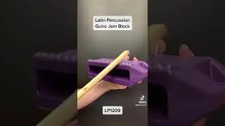 Latin Percussion Guiro Jam Block LP1209 #percussion #sample @LPYT