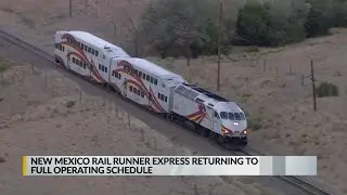 Rail Runner returns to full schedule Monday