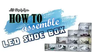 How to assemble LED Shoe Box (Sound activated)