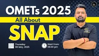 OMETs 2025 | All About SNAP - Top Colleges, Profile & More | Mukesh Sir | MBA Pathshala #snapexam