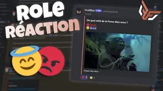 [TUTO] CONFIGURER des RÔLES REACTION avec Draftbot en 2024