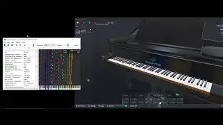 PianoRhythm v3 - Black Midi Performance Test - In the hall of the Mountain King