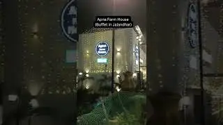 Apna Farm House Restaurant budget friendly Buffet restaurant  #travel #punjabtravel #jalandharvlogs