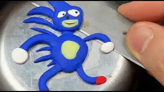 🚀 How to create a Hedgehog Sonic Spin Dash from clay ➤ Sonic Spin Dash (13+)