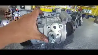 Toyota innova changre aircon compressor refil clutch oil fan